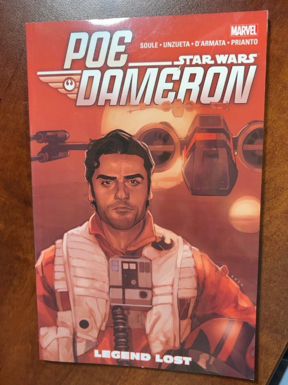 Star Wars Poe Dameron Vol 2 Legend Lost Marvel Graphic Novel TPB